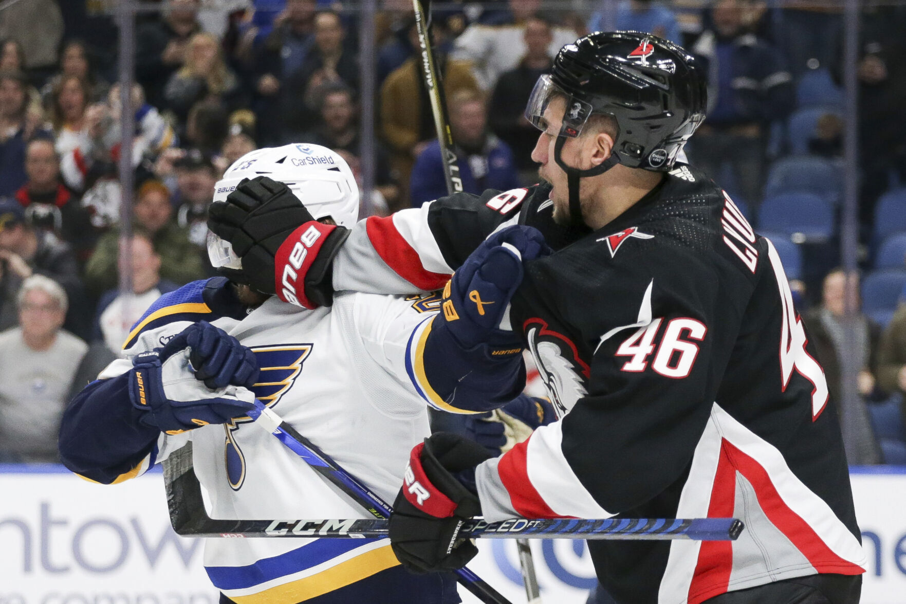 Blues Sabres Hockey